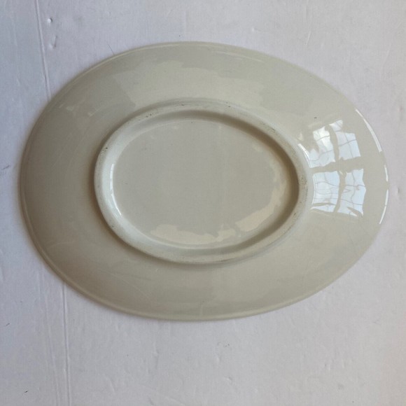 5 Easter Egg Shaped Dishes Floral Pastel Spring Holiday Candy Small Plate 9x6 in - Picture 8 of 12